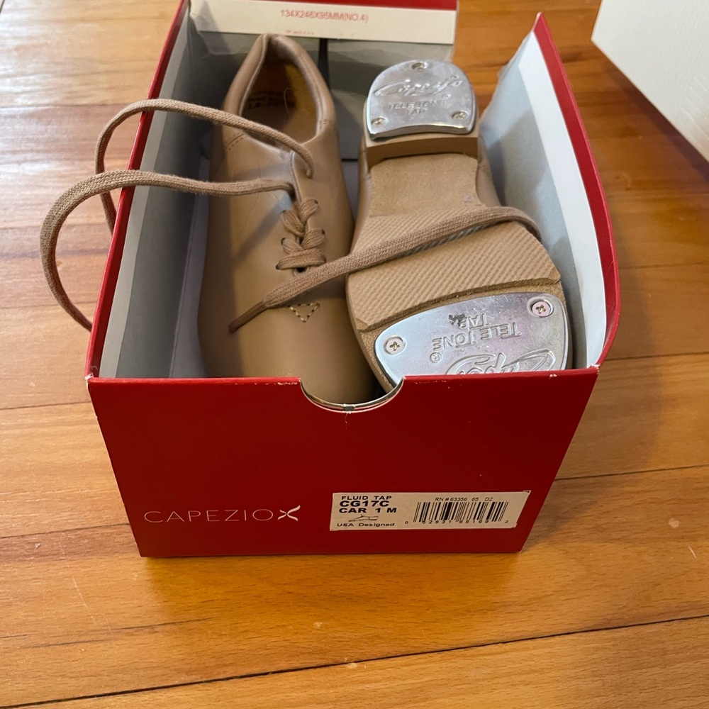 Capezio child’s tap shoe